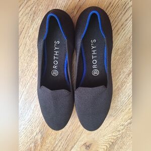 Rothy's Black and Blue Flats